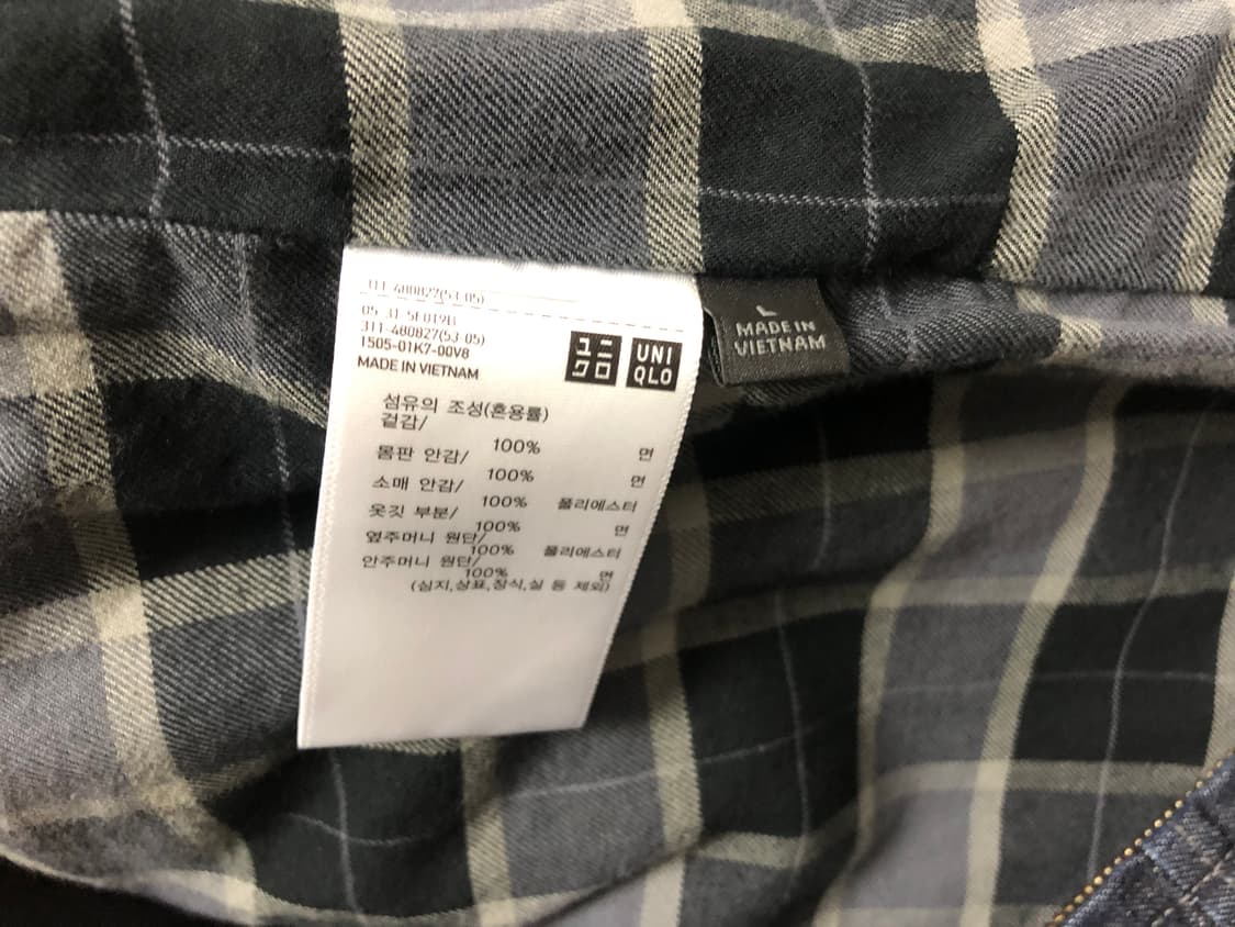 집업쇼트블루종(데님) 상품이미지3