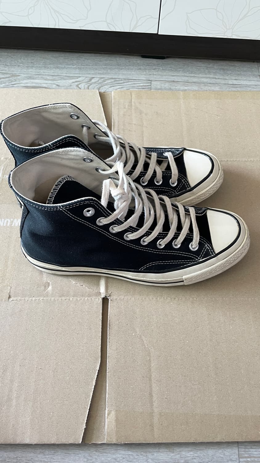 [265] 컨버스 척 70 하이 블랙 상품이미지2