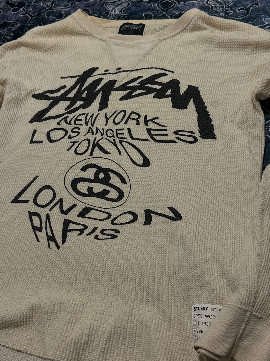 Archive stussy long sleeve 상품이미지2