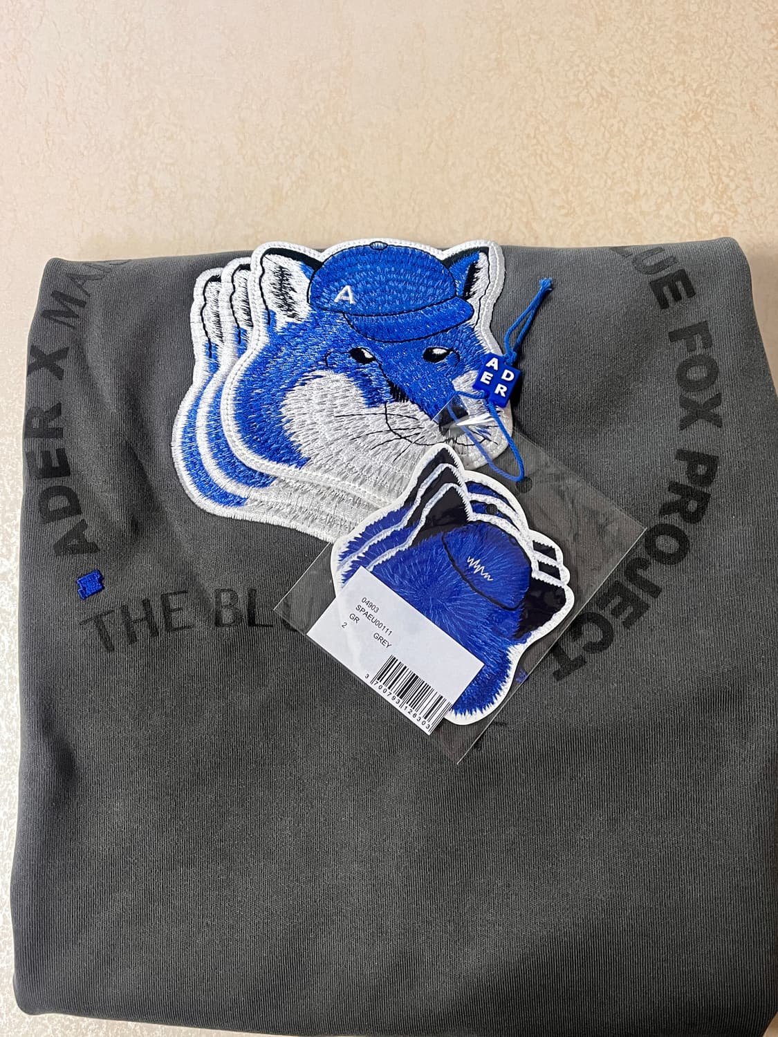 [A2] 키츠네 x 아더에러 트리플 폭스 티셔츠 상품이미지1