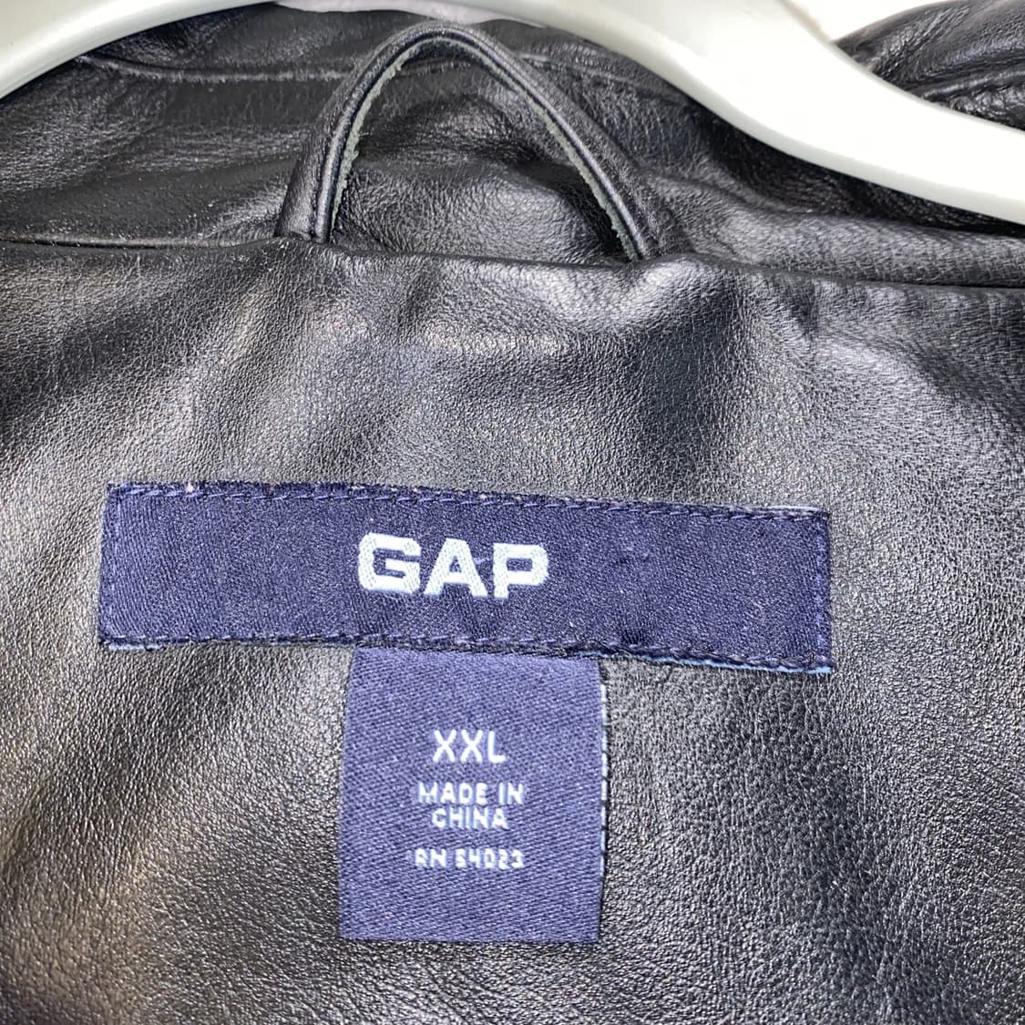 올드 갭 레더 집업 자켓 상품이미지3