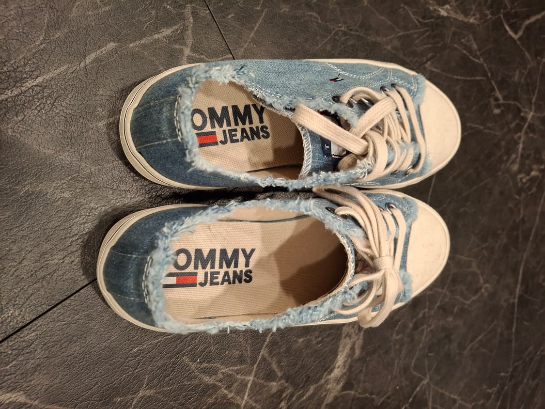 (마지막특가) 타미힐피거 데님 스니커즈 235 상품이미지2