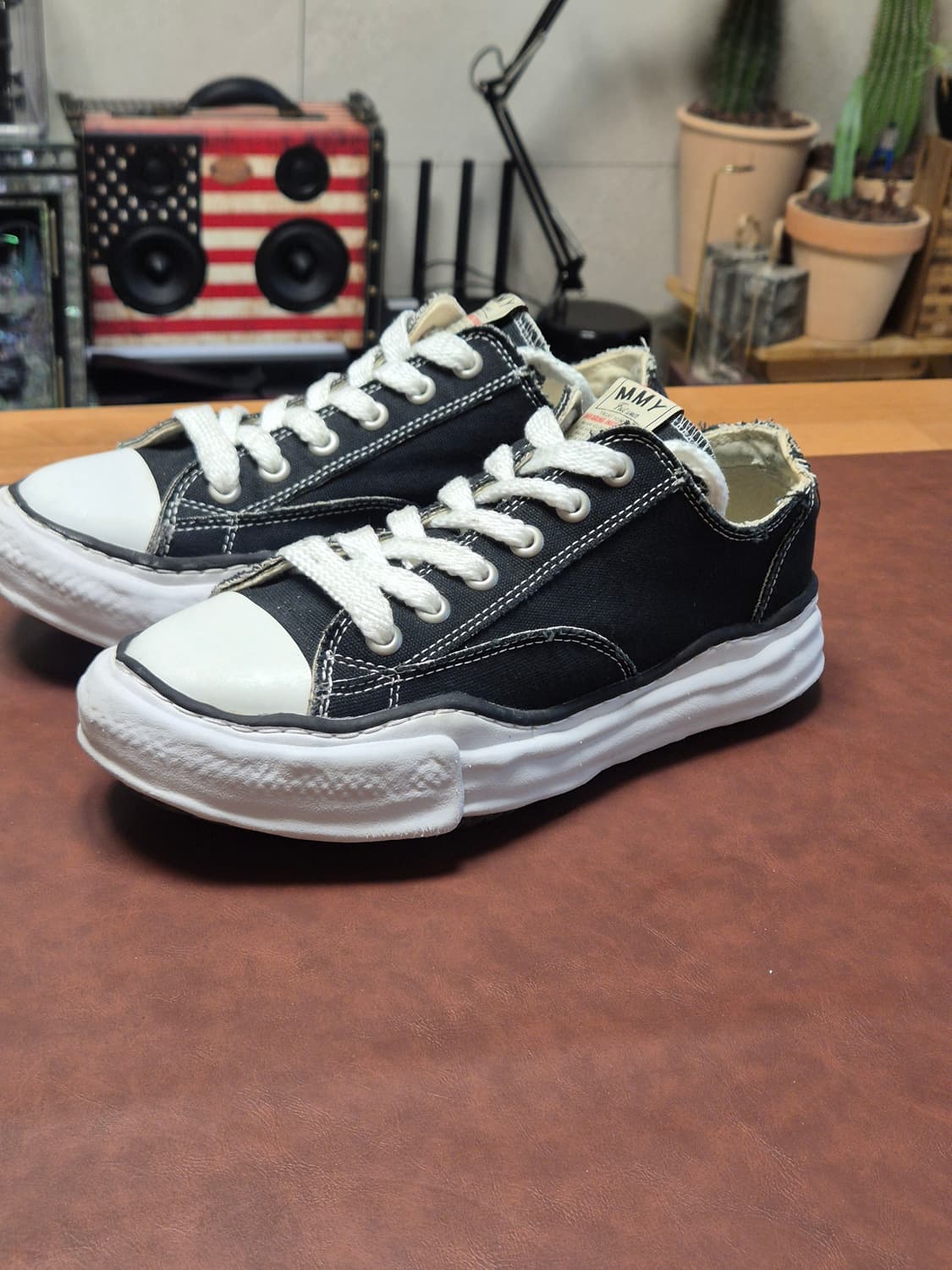 실착용3회 260-265(41) 정품 미하라 야스히로 피터슨  상품이미지1