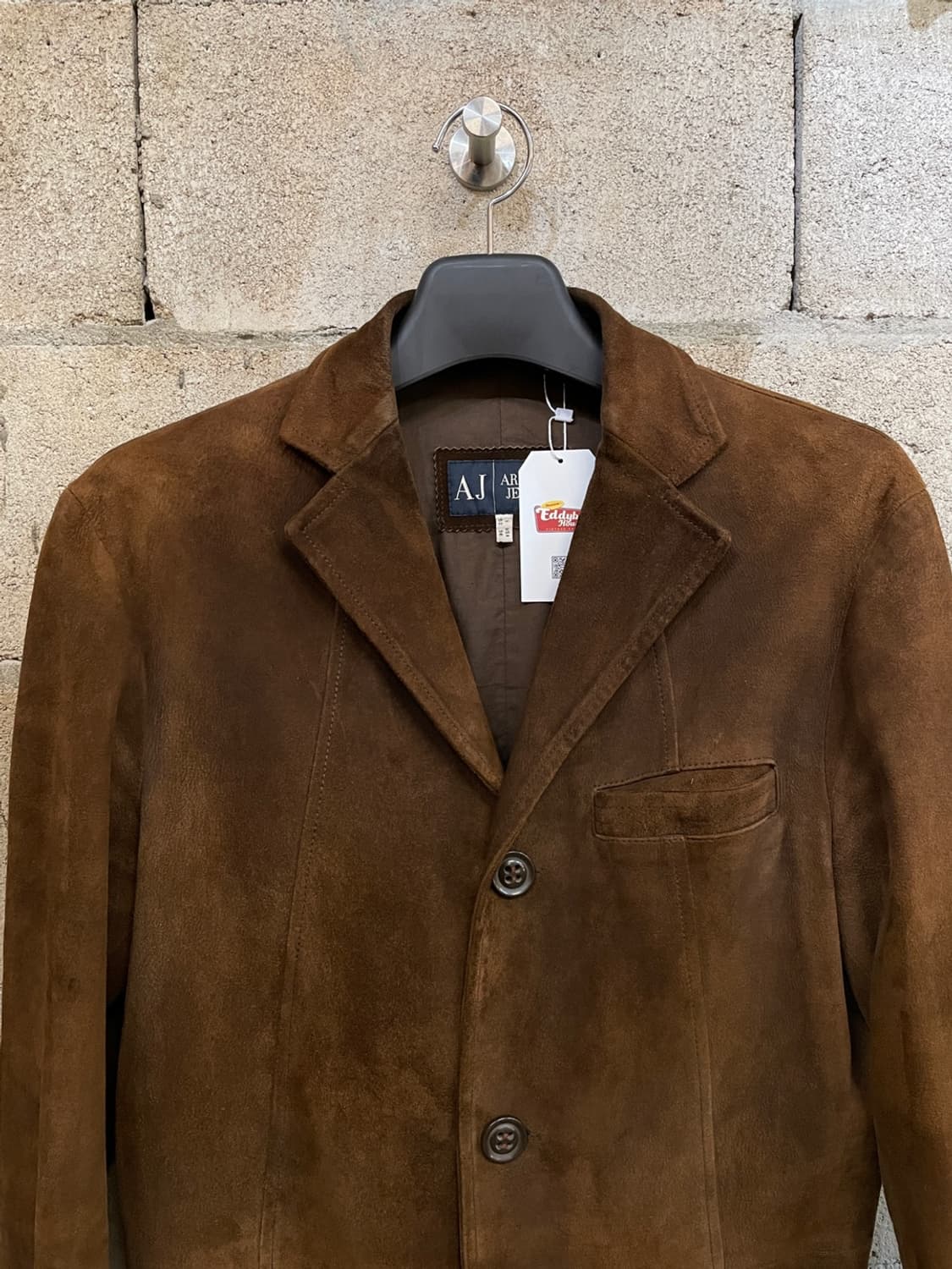 아르마니 진스 스웨이드 블레이저 자켓 상품이미지2