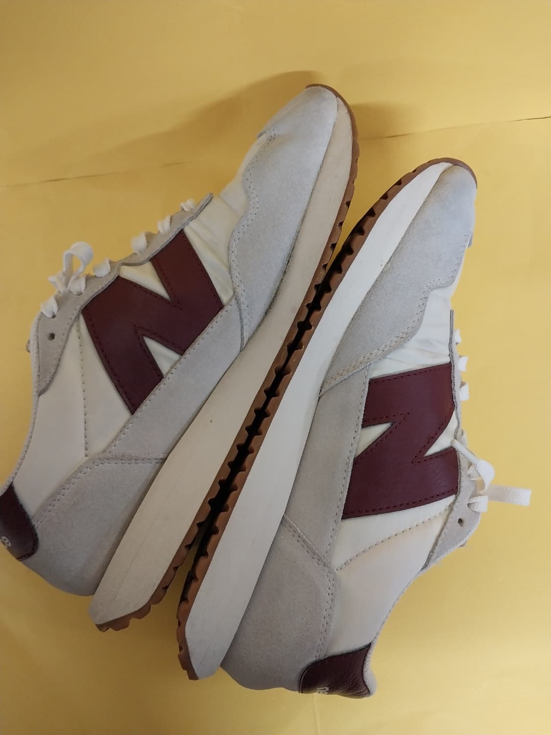 남성 뉴발란스 237 화이트 문빔 운동화 (275) 상품이미지7