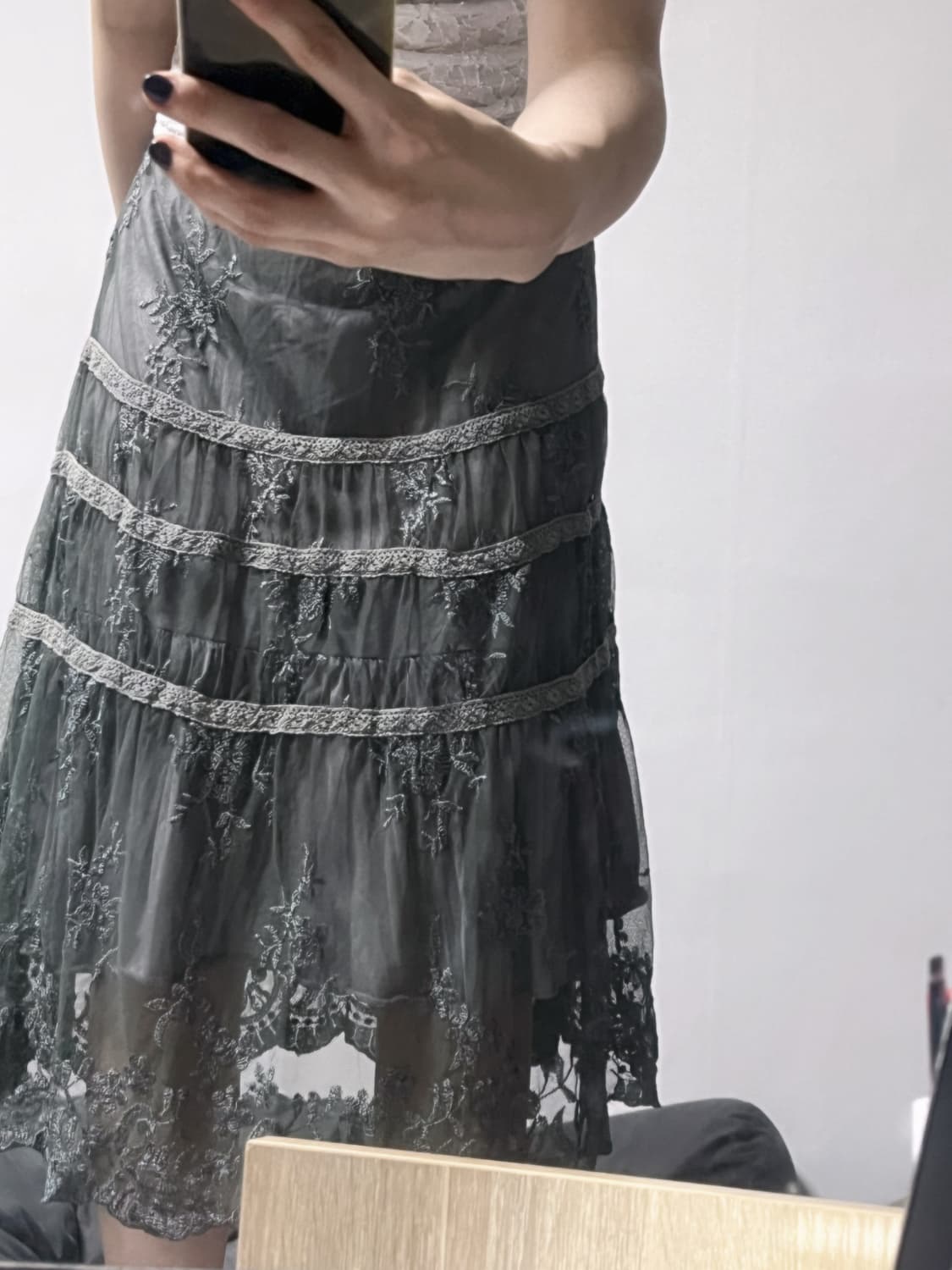 lace skirt 상품이미지3