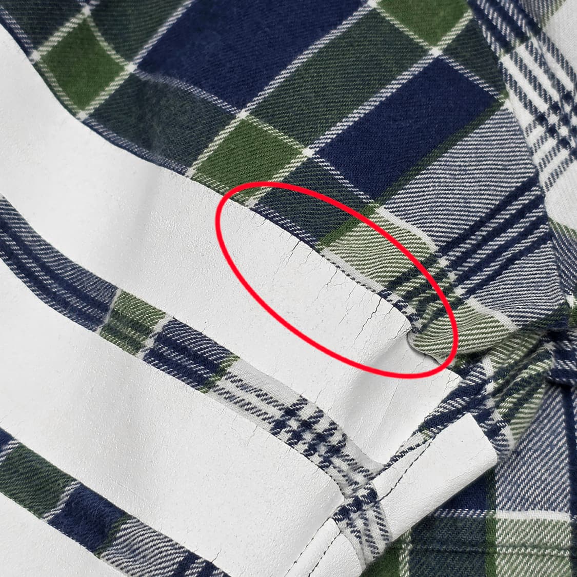 톰브라운 4바 플란넬 체크셔츠 상품이미지4