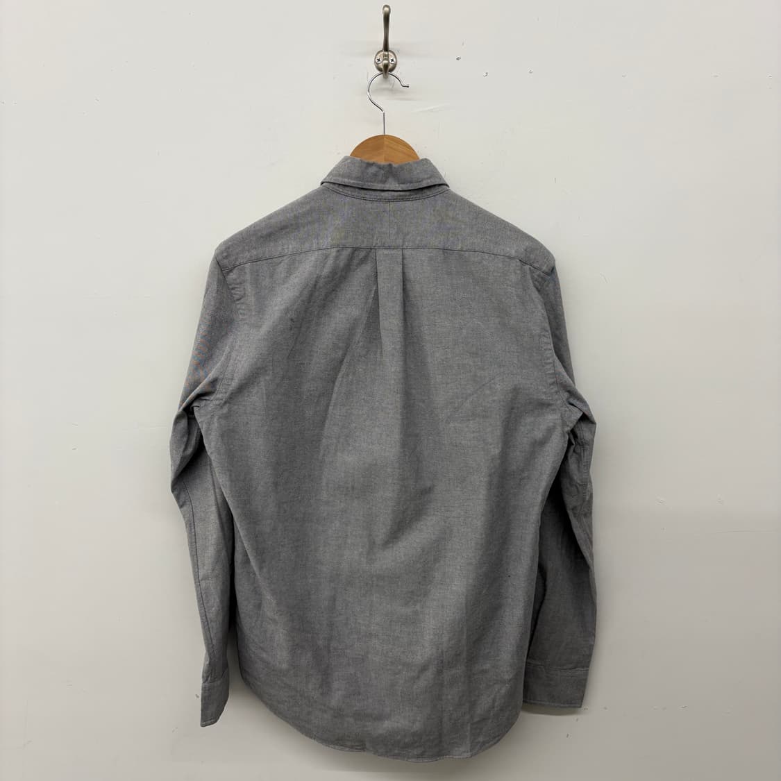 폴로 랄프로렌 옥스포드 셔츠 회색 남성 M 상품이미지5