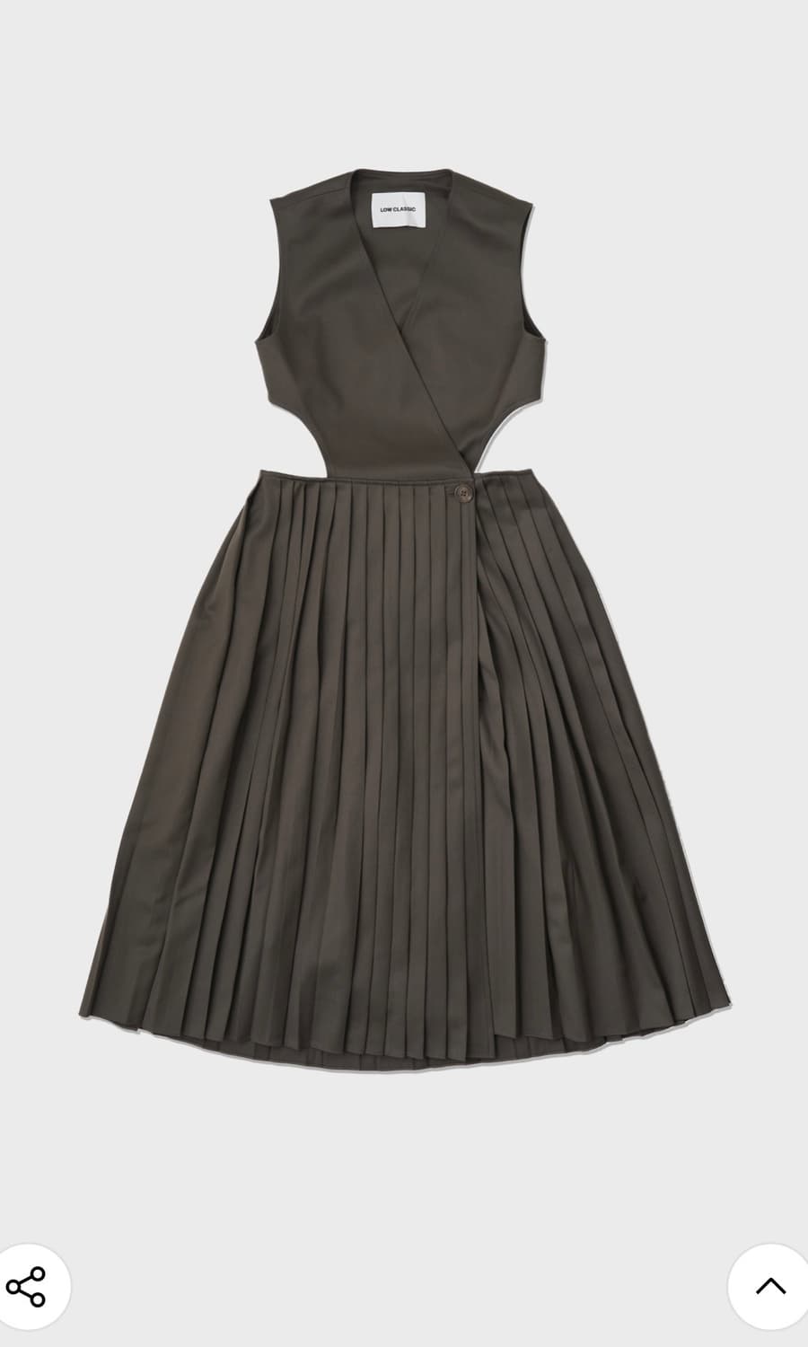 로우클래식 PLEATED DRESS [M] 상품이미지3
