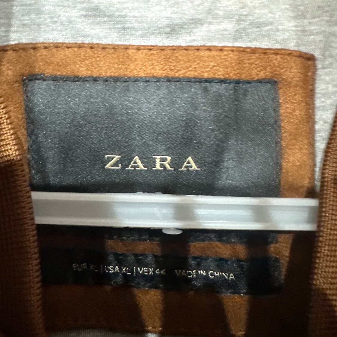 자라 스웨이드 후디 자켓 XL 상품이미지3