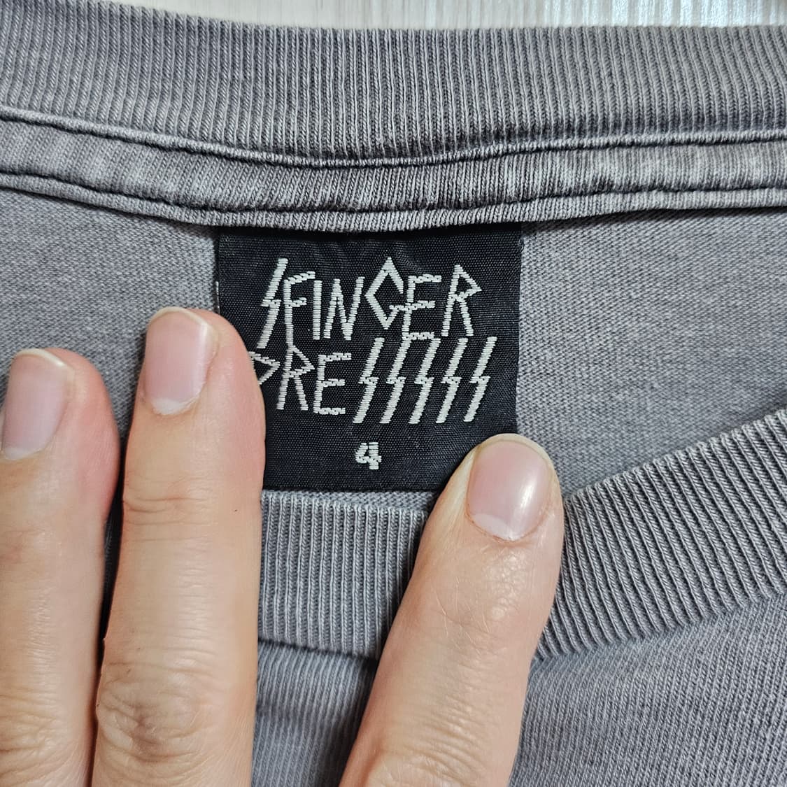 핑거프레스 도넛리벤지 리오버 티셔츠 5종 상품이미지10