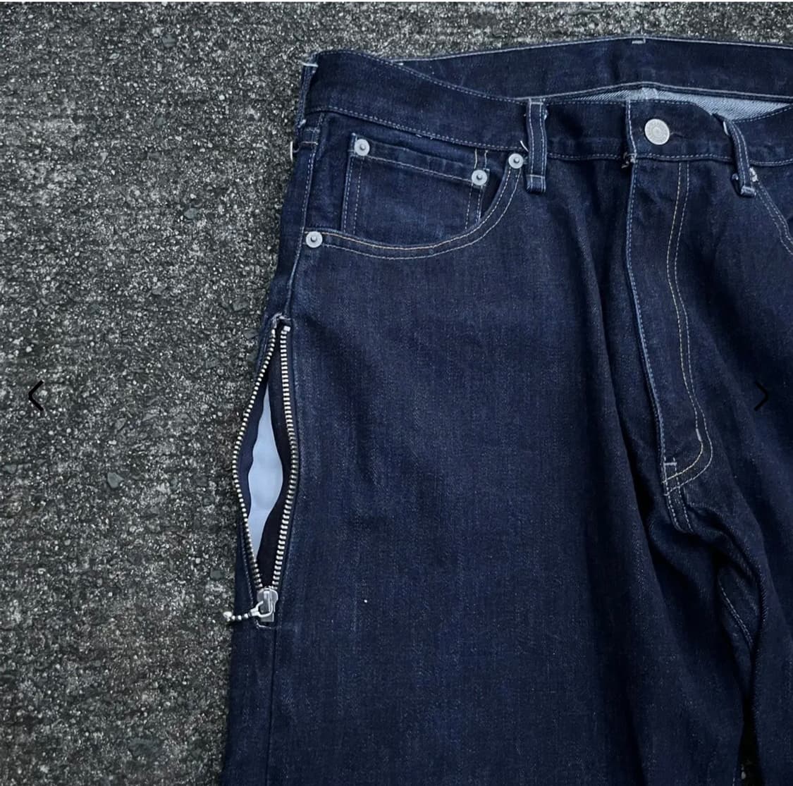 2010 리바이스 페놈 프라그먼트 505-0207 데님팬츠 상품이미지4