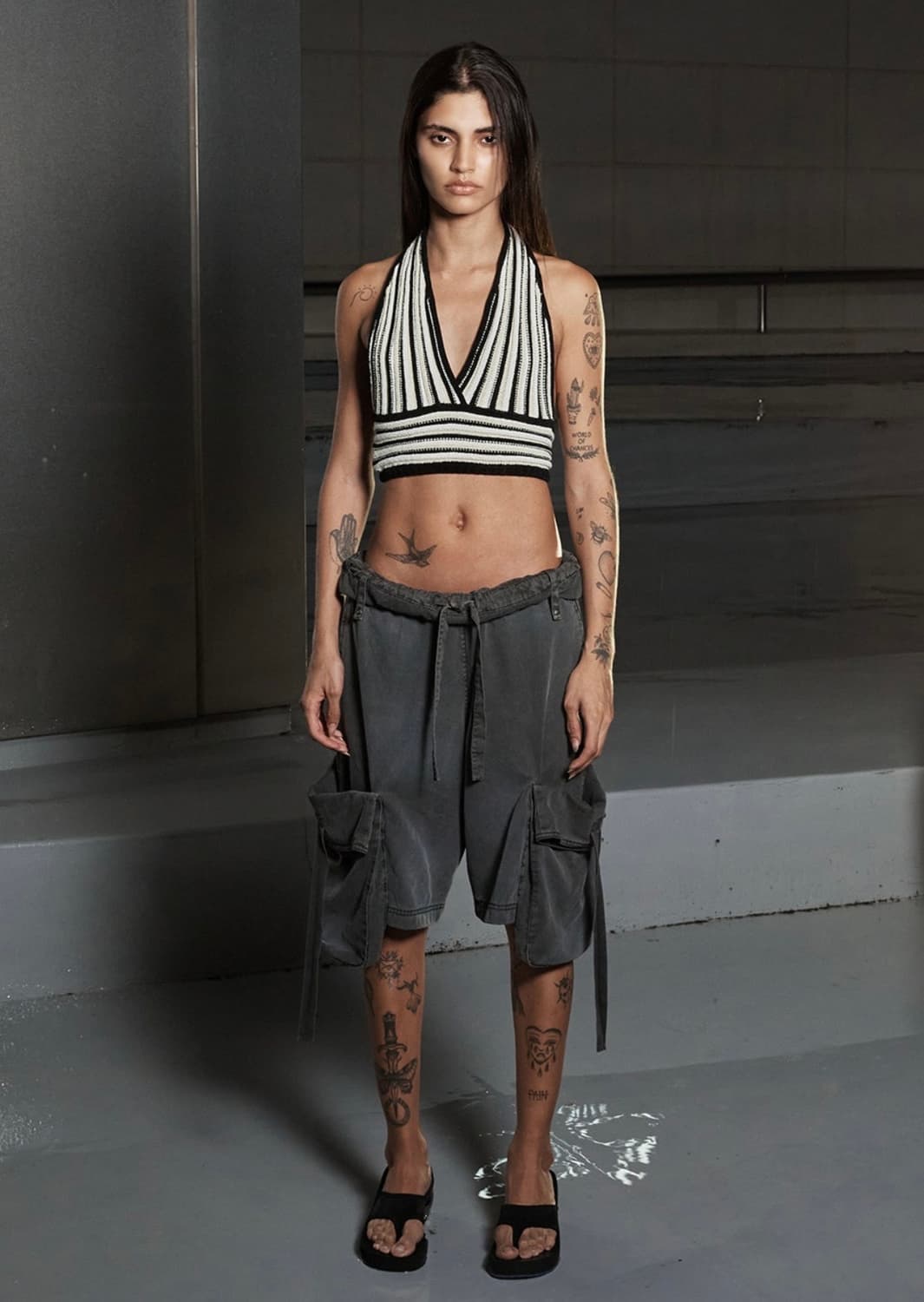 Open Yy 카고 반바지 상품이미지2