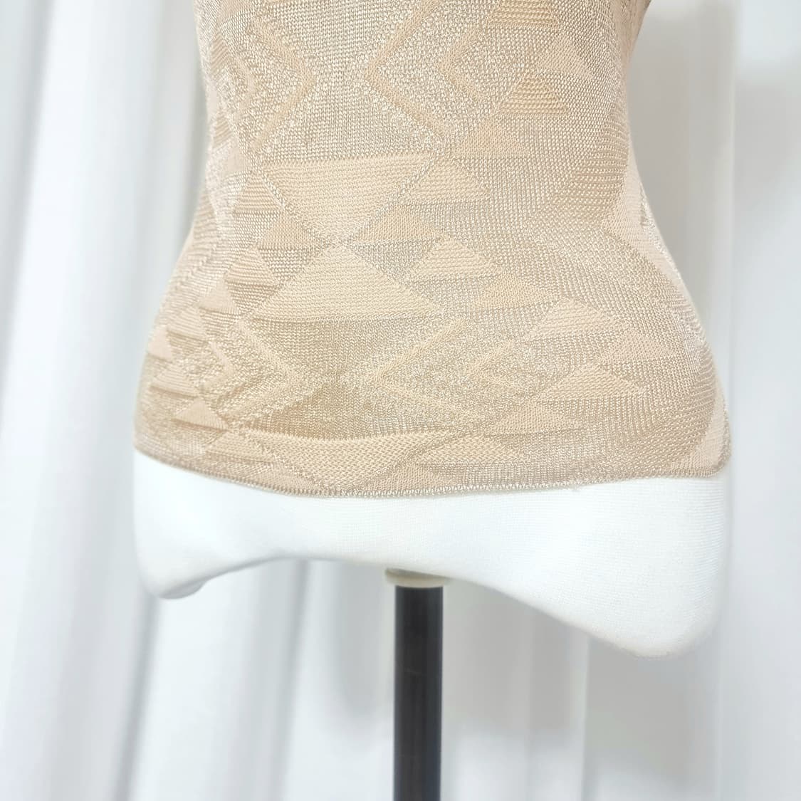 살바토레 페라가모 가디건 슬리브리스 탑 셋업 투피스 (4455) 상태최상 상품이미지5