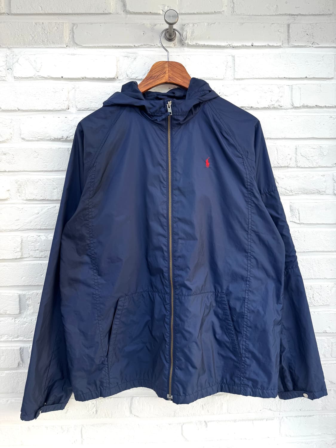 폴로 네이비 바람막이 상품이미지3