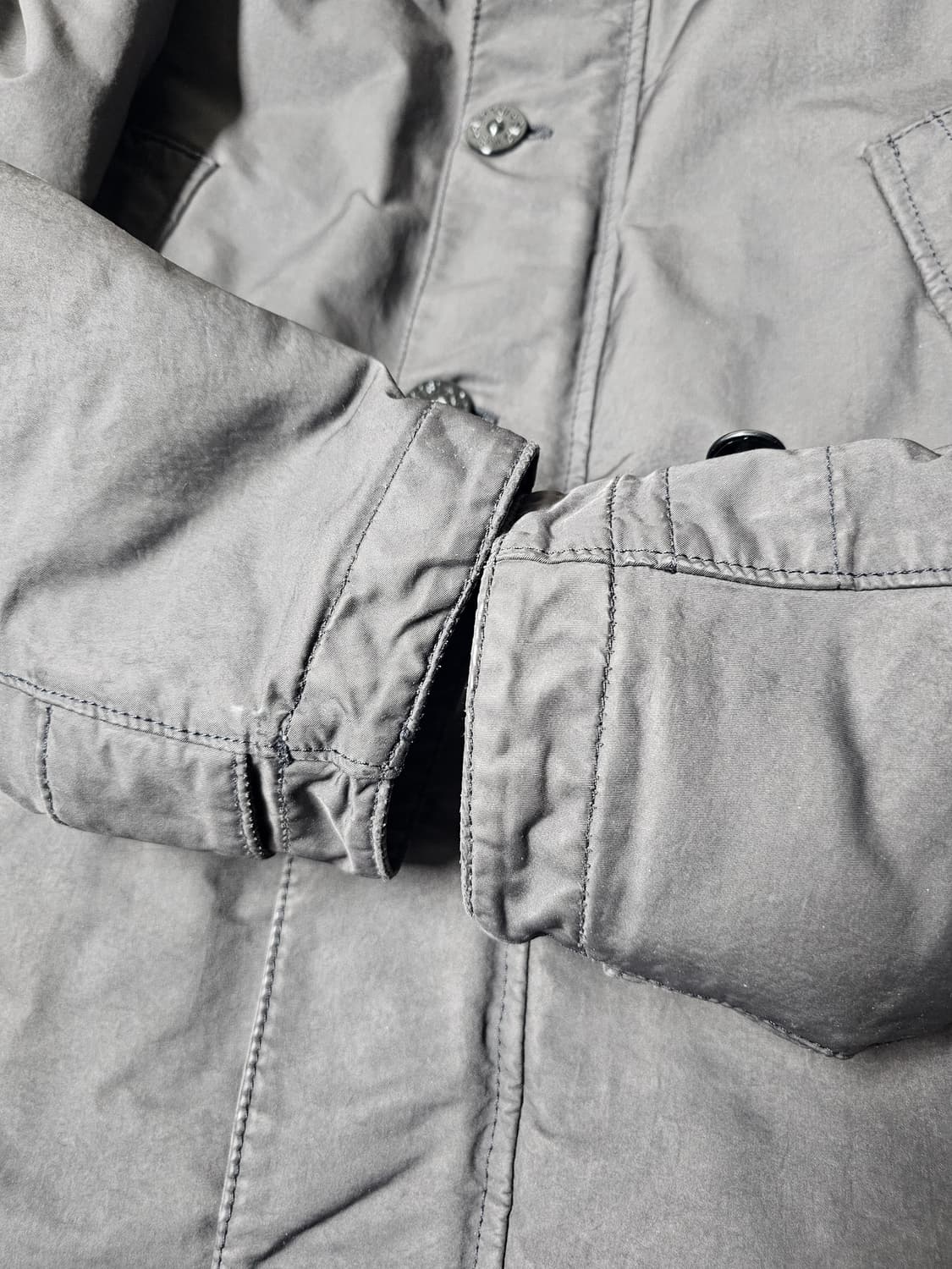 스톤아일랜드 다비드-TC 양털 후드 다운 자켓 상품이미지6