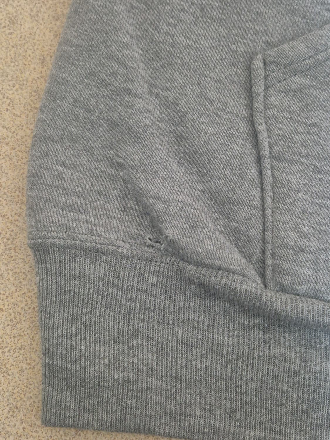 러셀 90s 그레이 후드 made in usa 상품이미지4