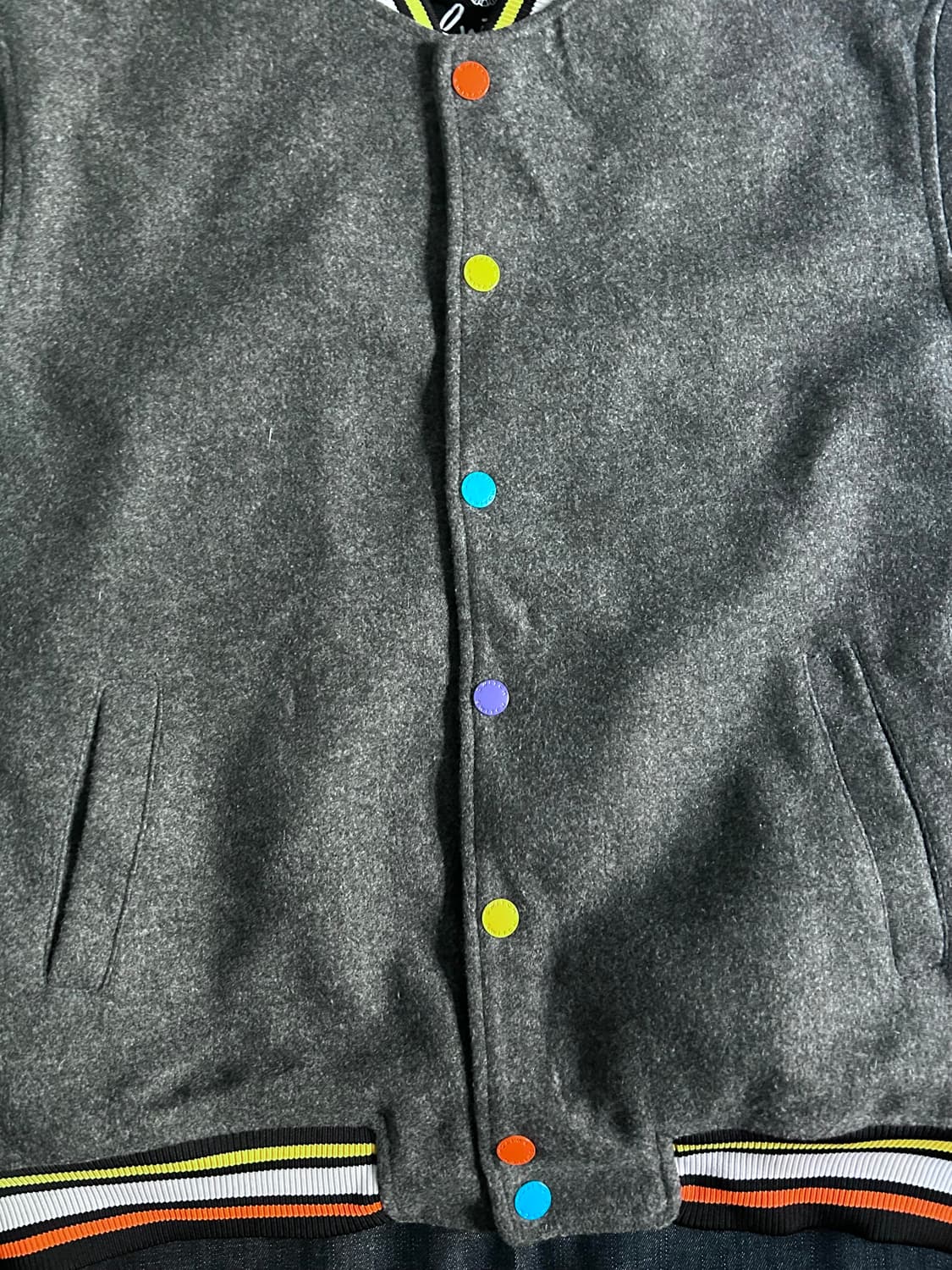 빈티지 바시티 자켓 상품이미지4