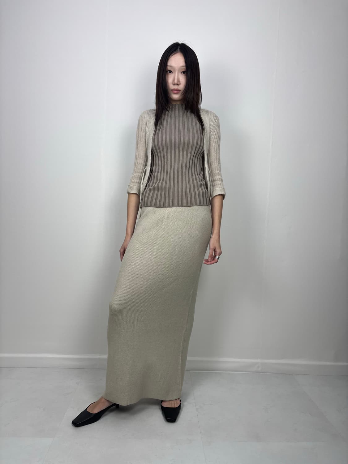 ANGORA FLARED CARDIGAN 상품이미지4