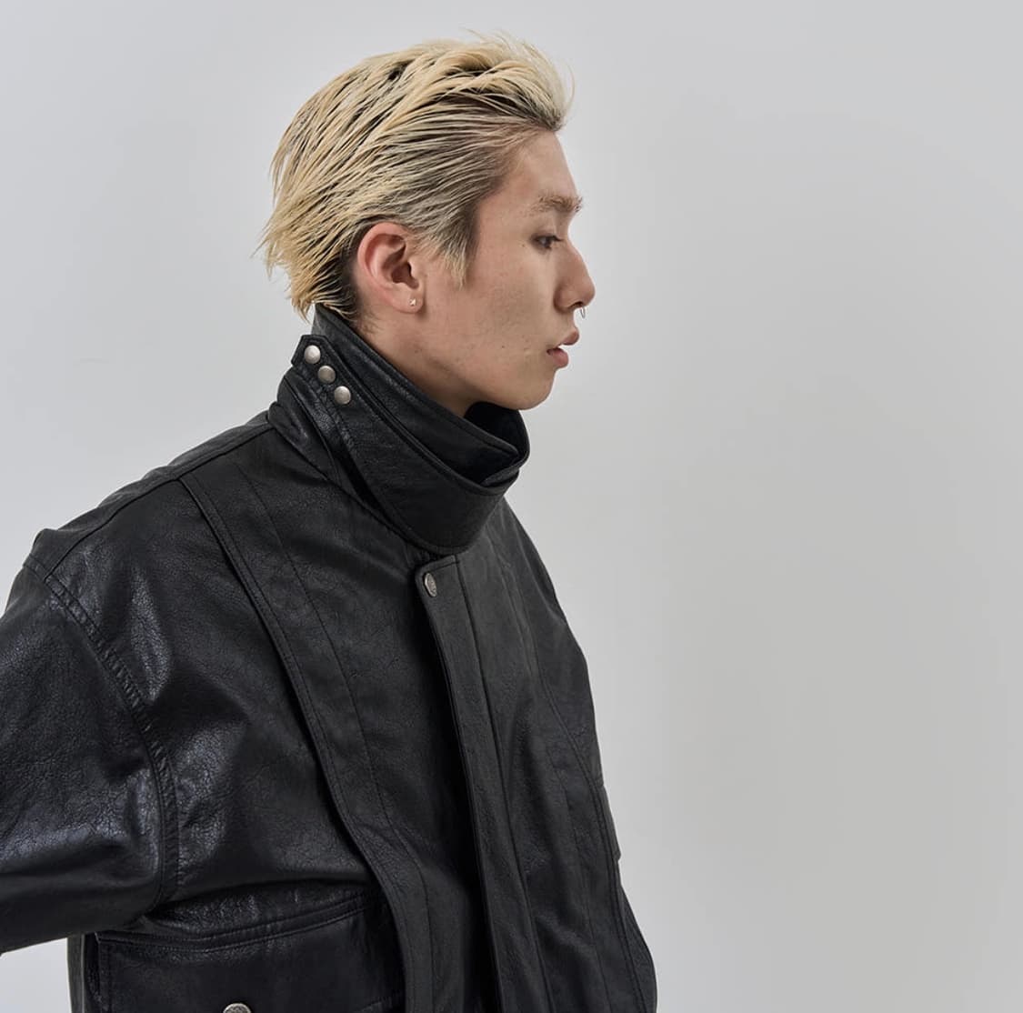 Nuakle 누아끌레 레더자켓  상품이미지2