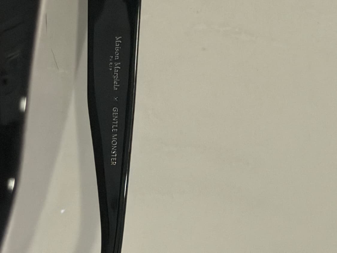 메종 마르지엘라 × 젠틀몬스터 선글라스 MM205 블랙 상품이미지6