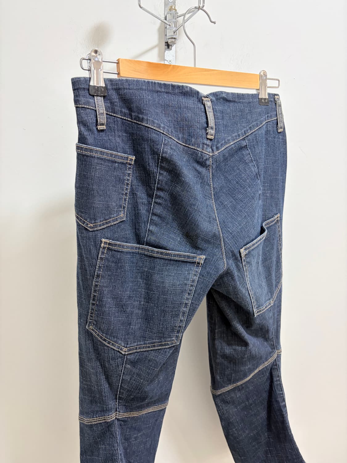00s 마리떼 프랑소와 저버 데님 카프리 팬츠 상품이미지7