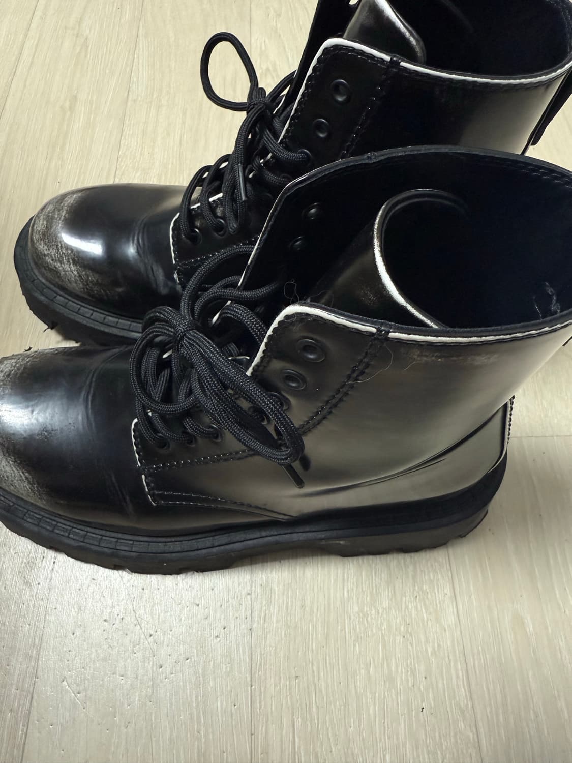 자라 워싱 부츠 상품이미지4