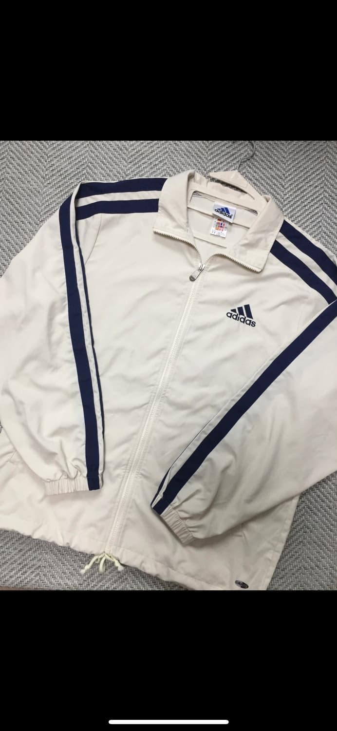 빈티지 아디다스 올드스쿨 크림 네이비 바막 셋업 / 스포티 상품이미지2