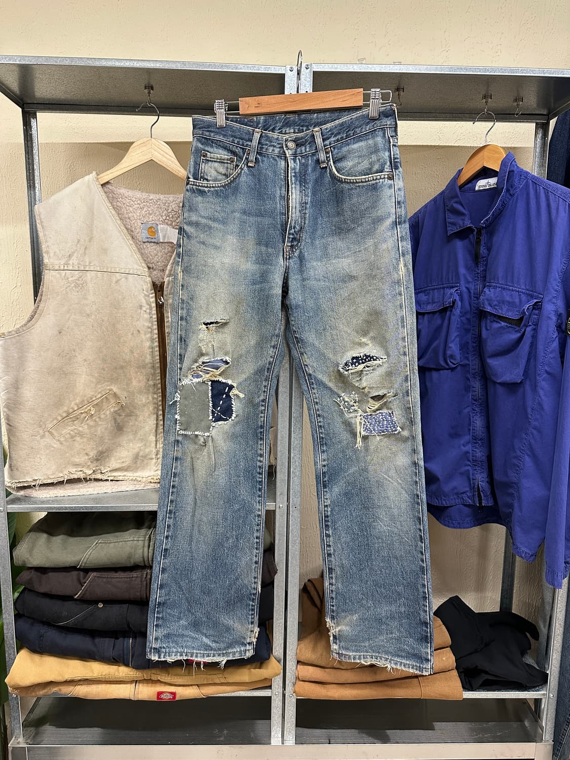 90s Edwin 405xx 사시코 상품이미지1