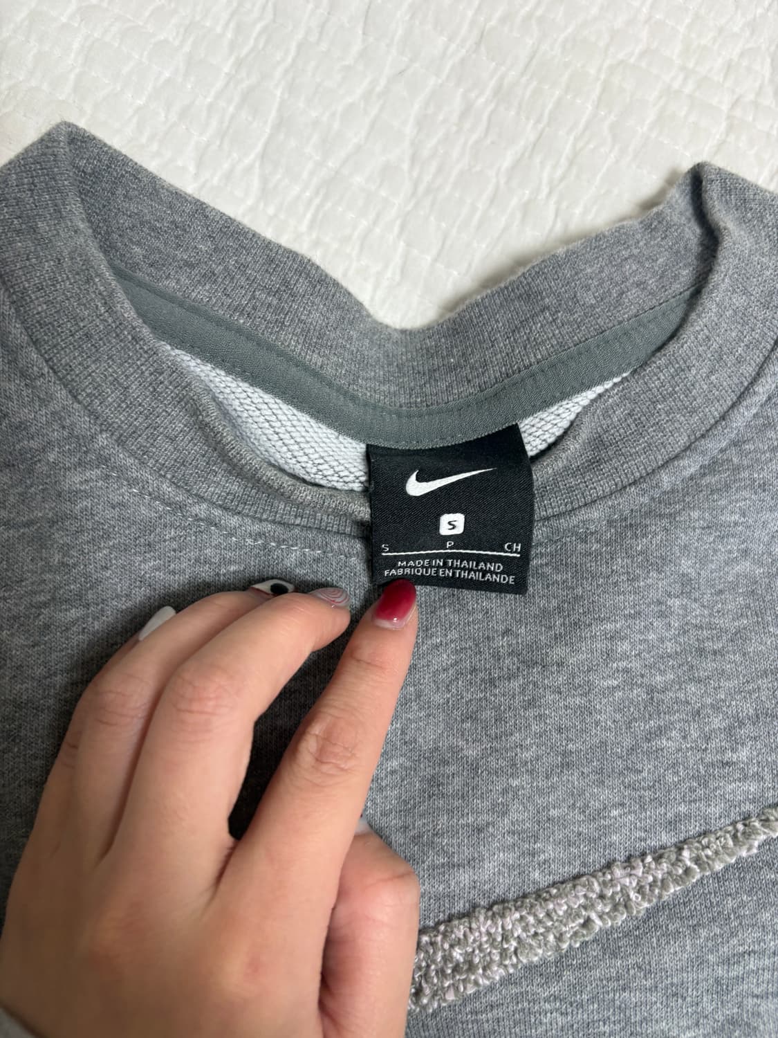 나이키맨투맨 S 정품공홈구매 상품이미지2