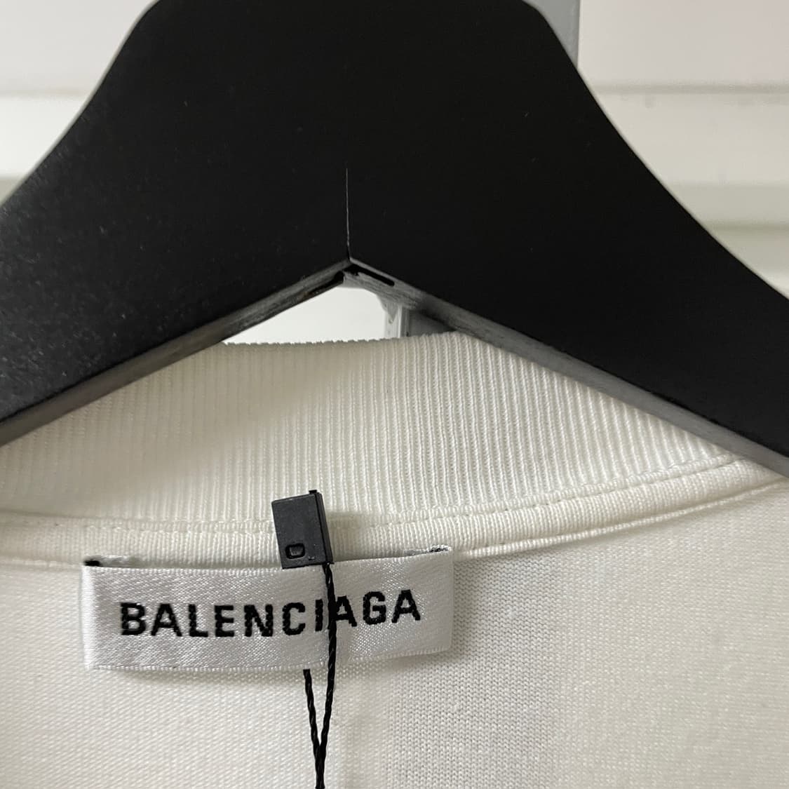 발렌시아가 화이트 반팔 티셔츠 XS 상품이미지5