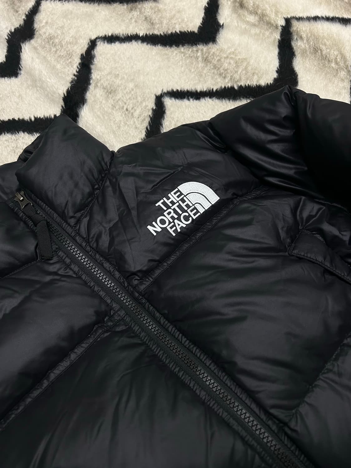 [여성S]노스페이스 눕시 숏 패딩자켓/블랙 상품이미지1