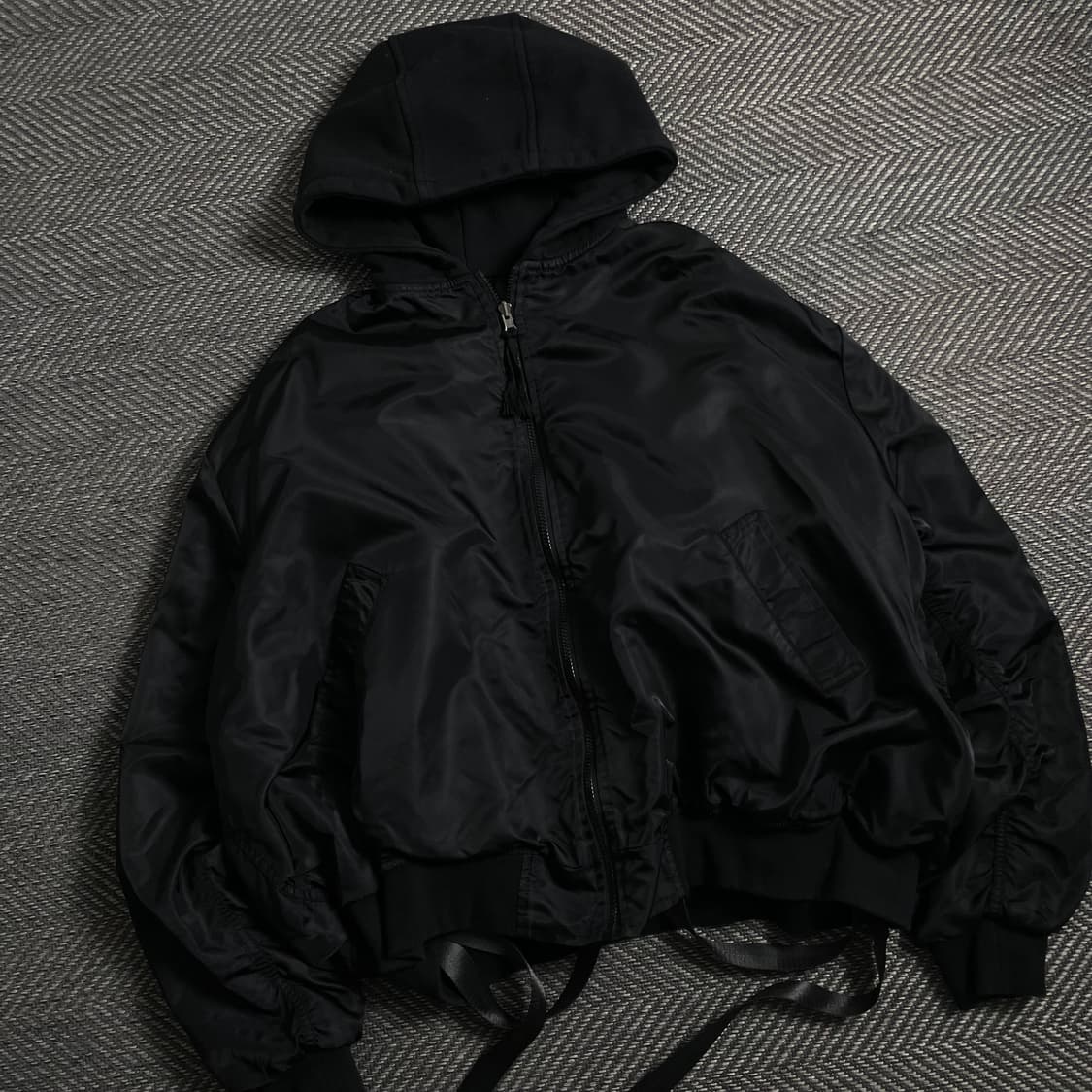 Glamour 리버시블 박시핏 항공 점퍼y 4349 상품이미지1