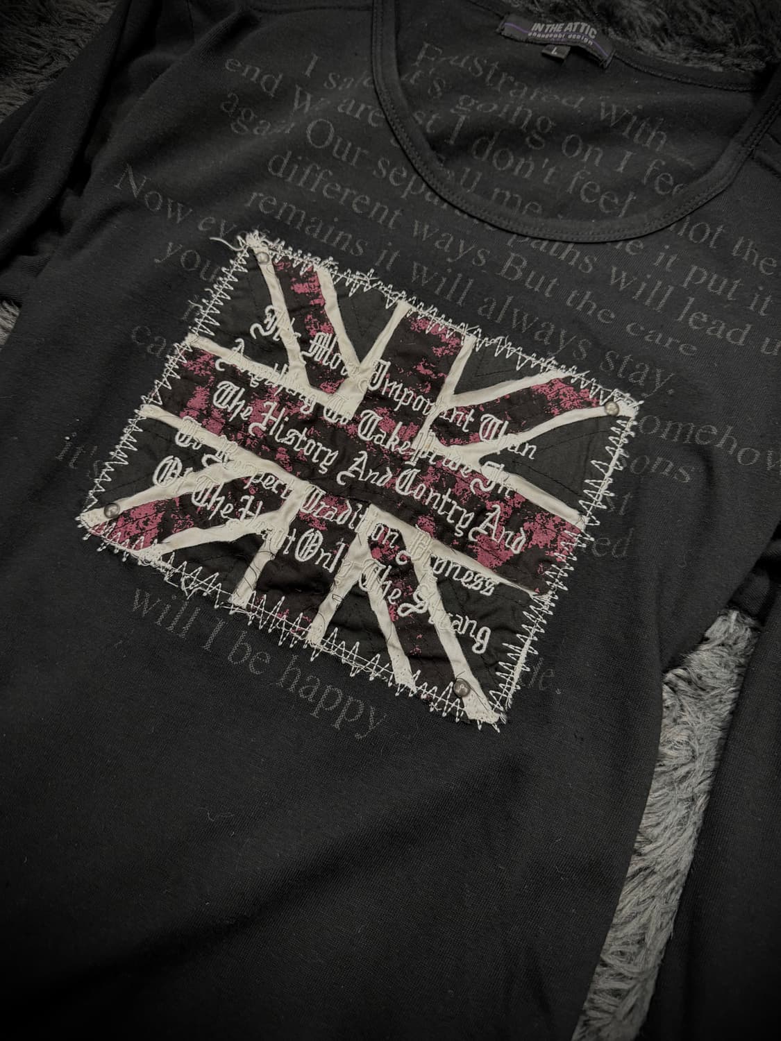 In The Attic 유니온잭 프린팅 롱슬리브 상품이미지3