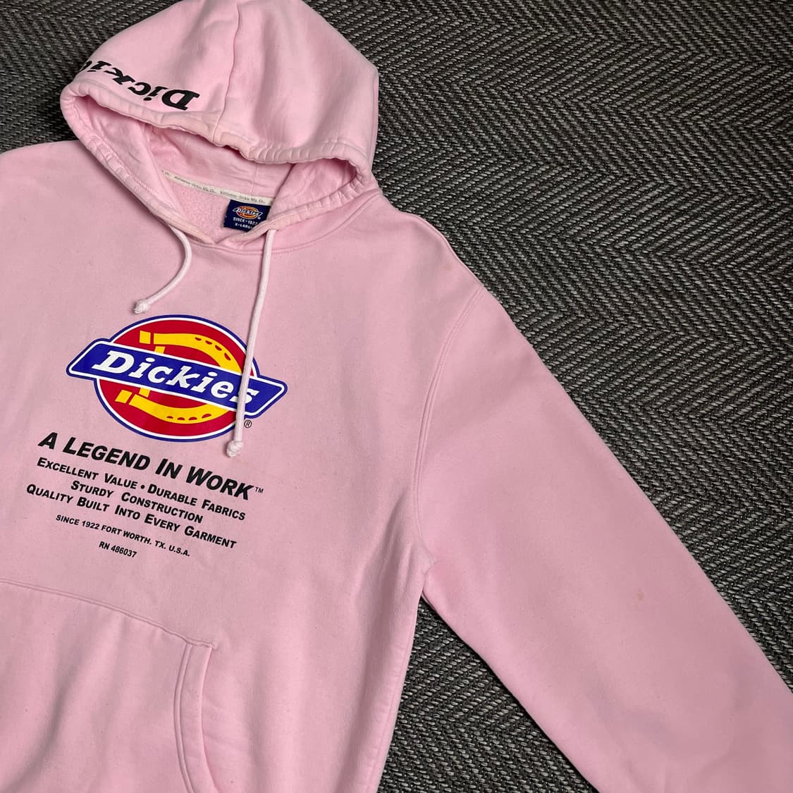 USA 디키즈 그래픽 빅로고 후드 티셔츠 y 4897 상품이미지5