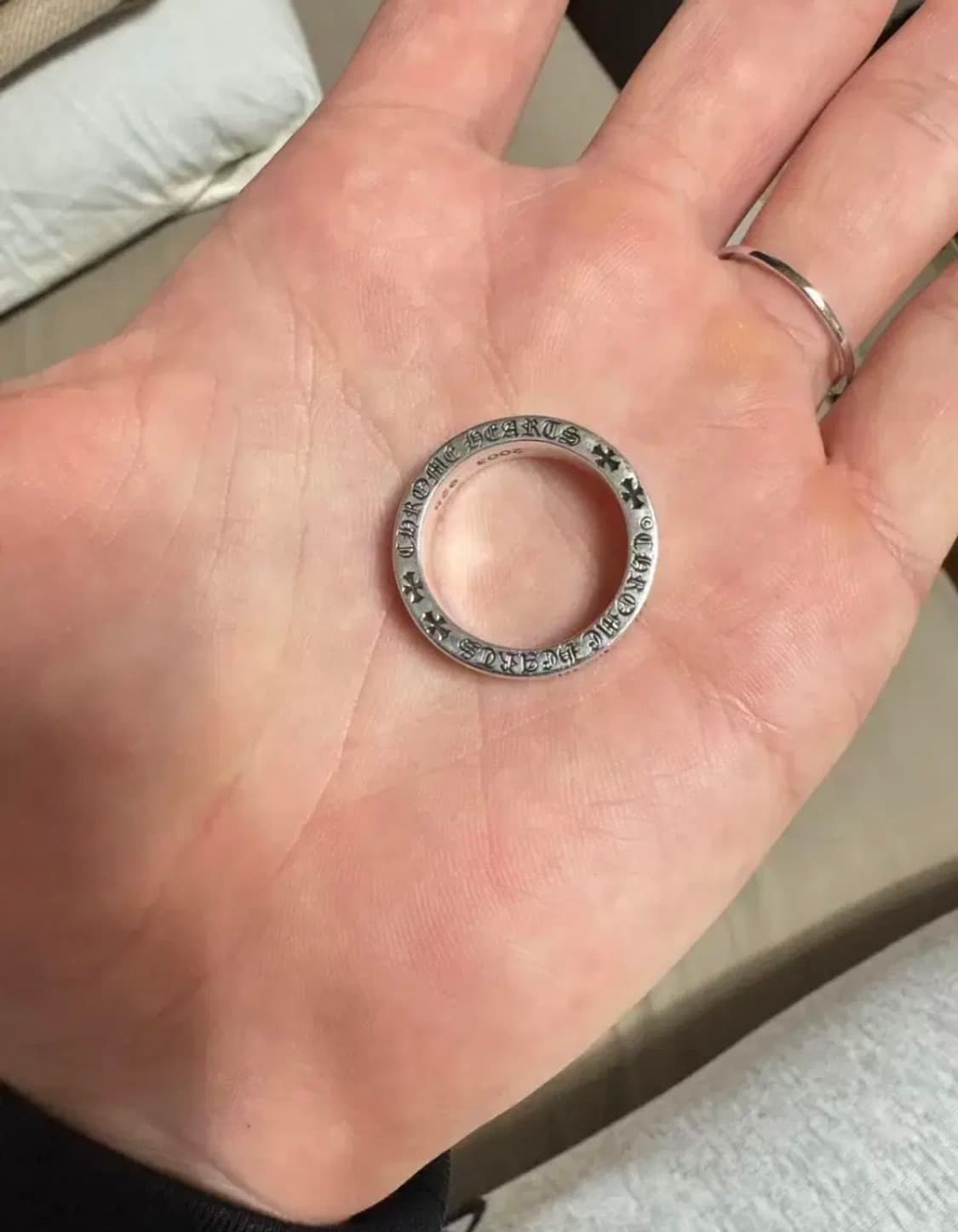 크롬하츠 퍽유링 포에버링 20호 18호 정품 보증서 구성 급처분 상품이미지3