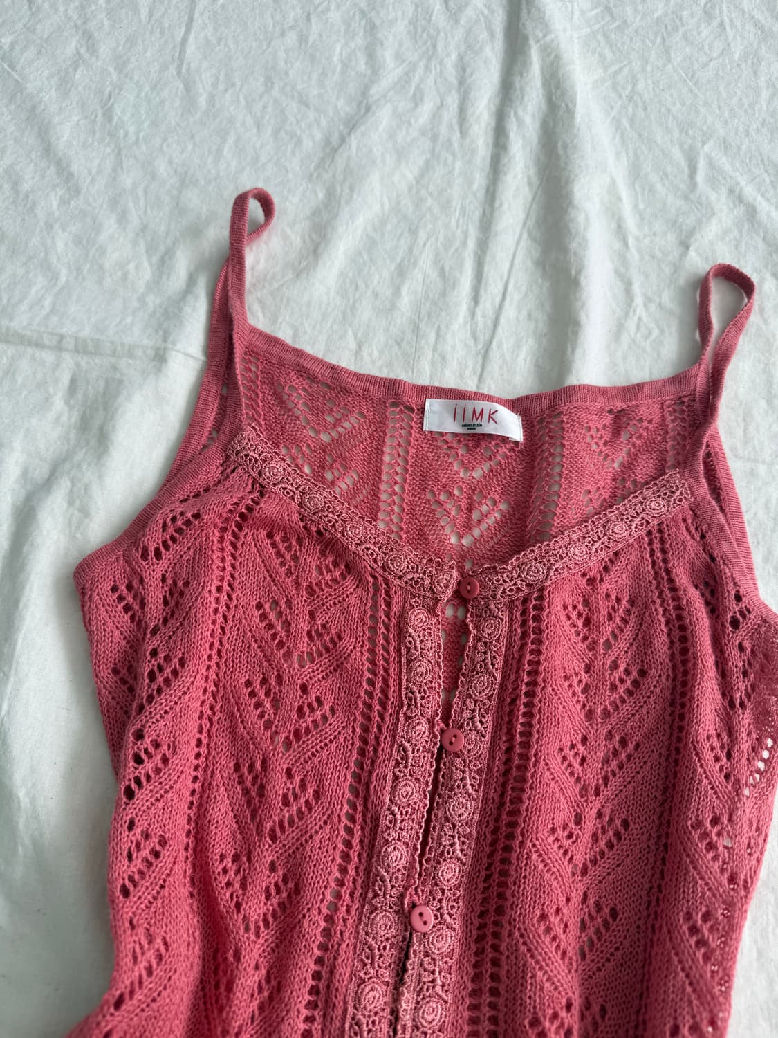 피치 크로쉐 슬리브리스 상품이미지3