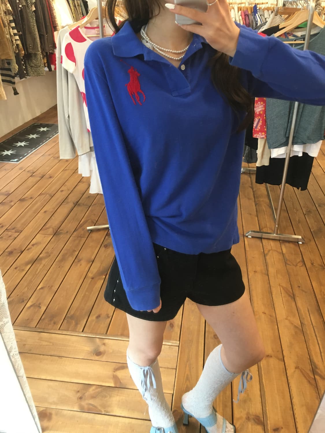 폴로 블루 레드빅포니 카라티 상품이미지2