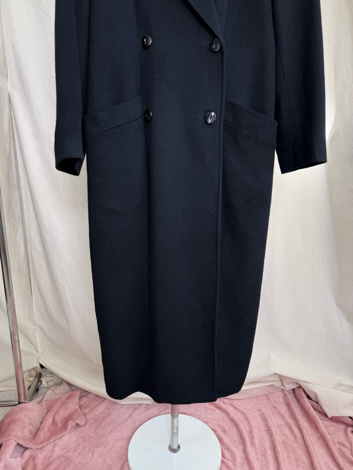 Zanobetti 캐시미어 100 더블 맥시 코트 (Italy) 상품이미지5