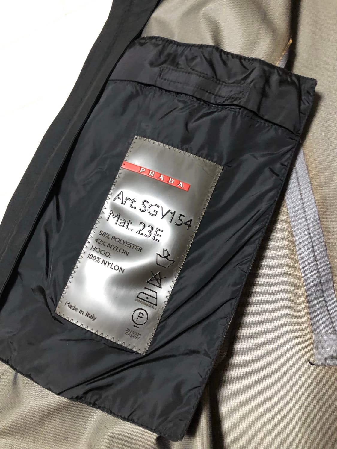 프라다 스포츠 롱자켓 상품이미지4