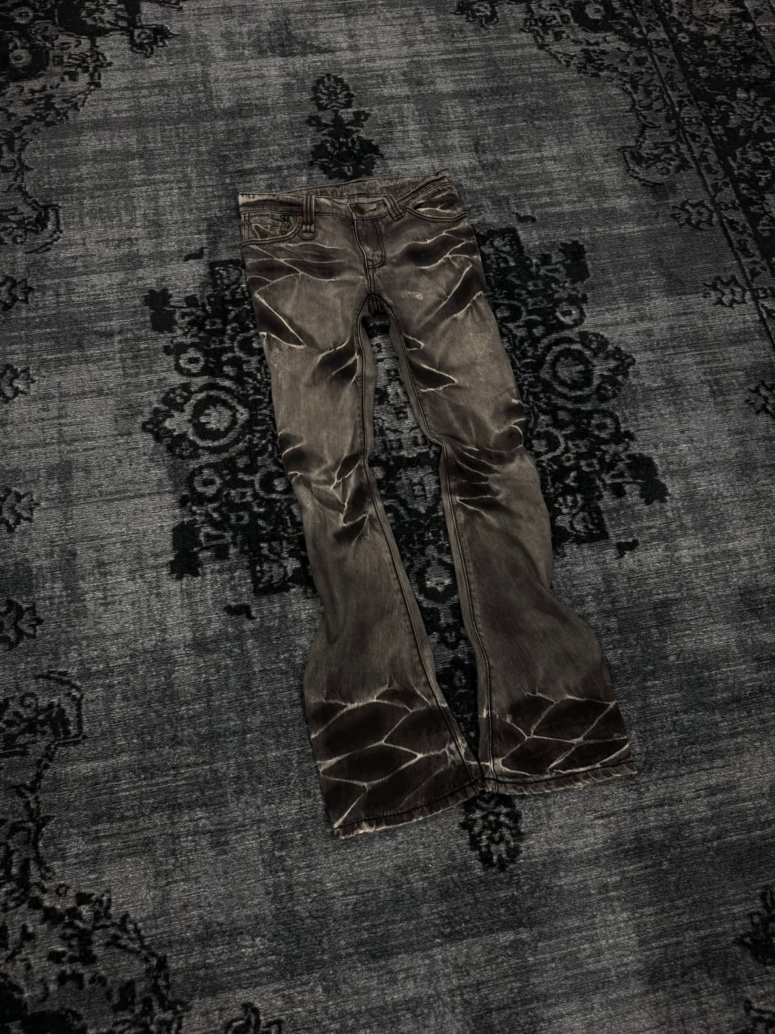 Buffalo bobs 00s dark grey boots cut den 상품이미지1