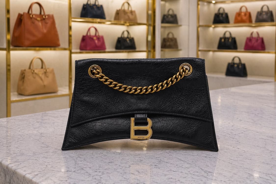 [A급] 발렌시아가 크러쉬 체인 숄더백 스몰 판매합니다!!! 상품이미지1