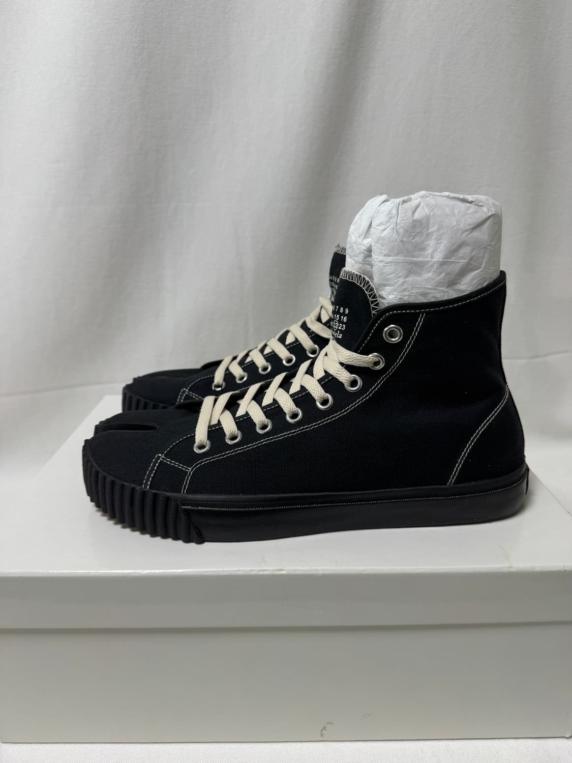 메종마르지엘라 타비 하이 블랙 43 상품이미지5