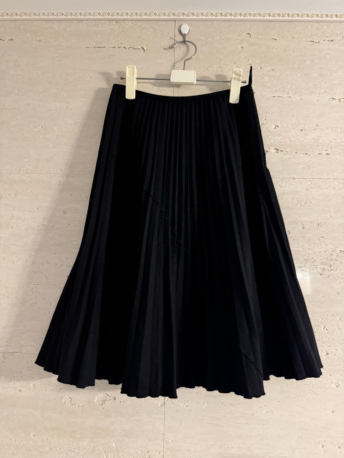 Vintage pleats midi skirt 상품이미지2