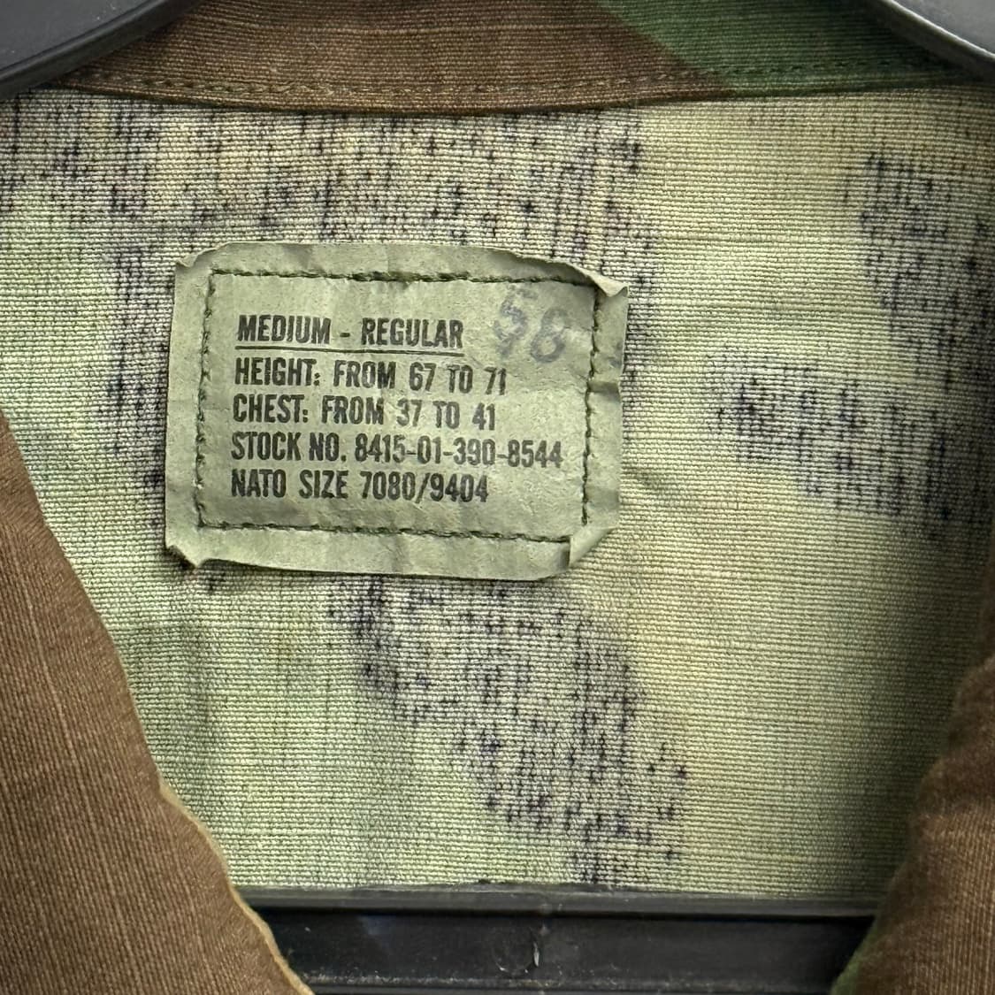 USA Army B.D.U regular 밀리터리 자켓 M 상품이미지2