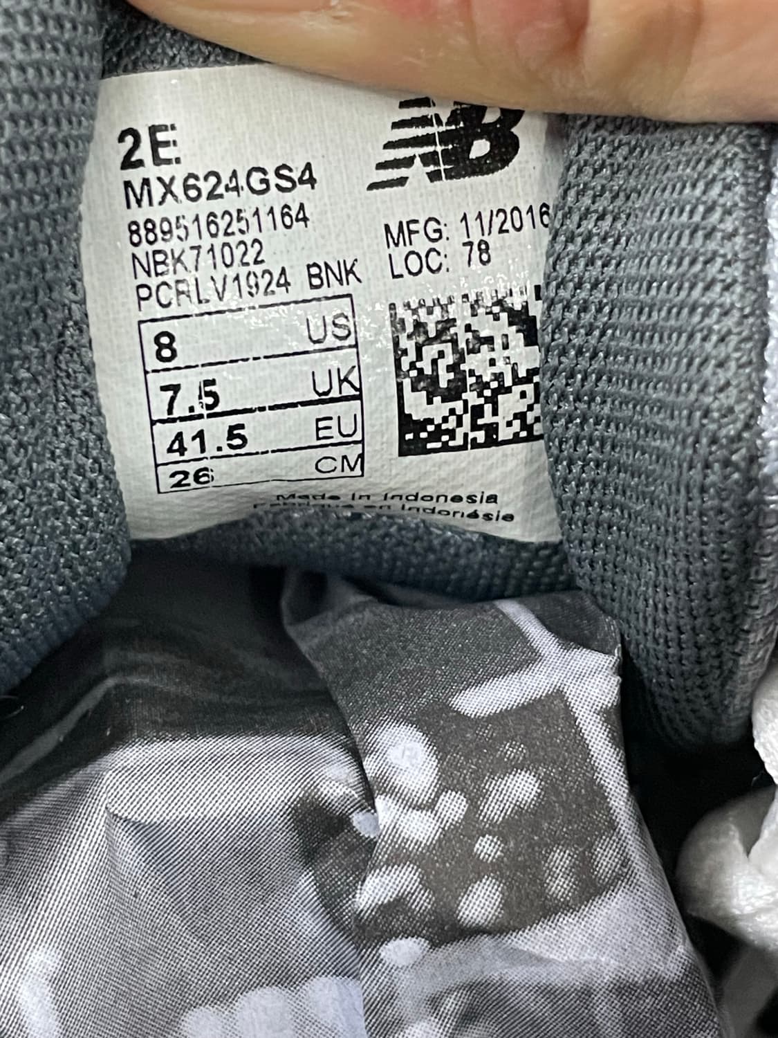 뉴발란스 624 스니커즈 260 상품이미지10