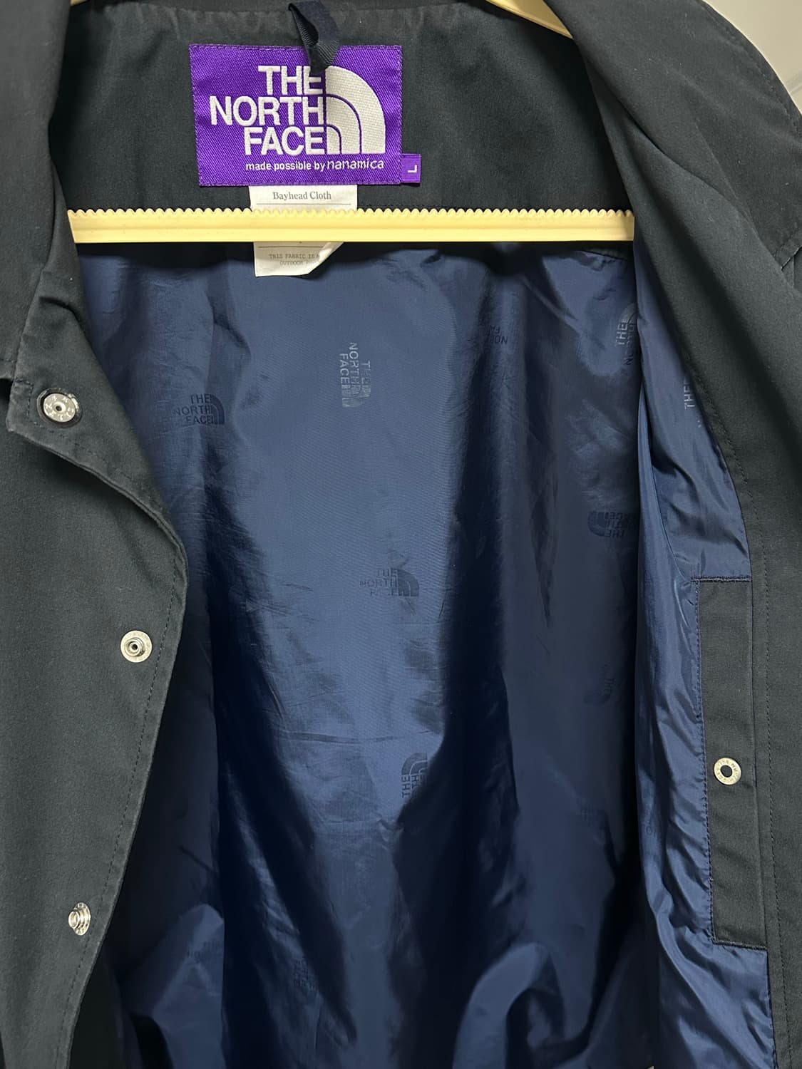 나나미카 X 노스페이스 코치자켓 NP2904N 네이비 상품이미지3