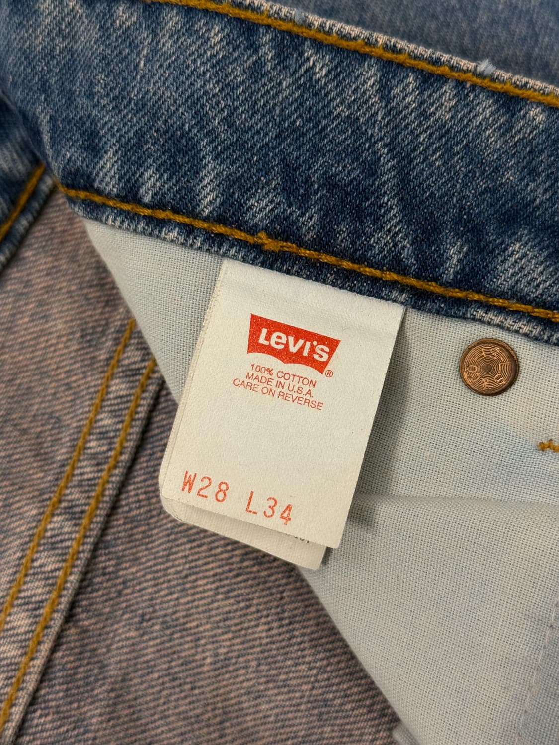 90s USA Levi's 517 Bootcut Denim Pants 상품이미지7