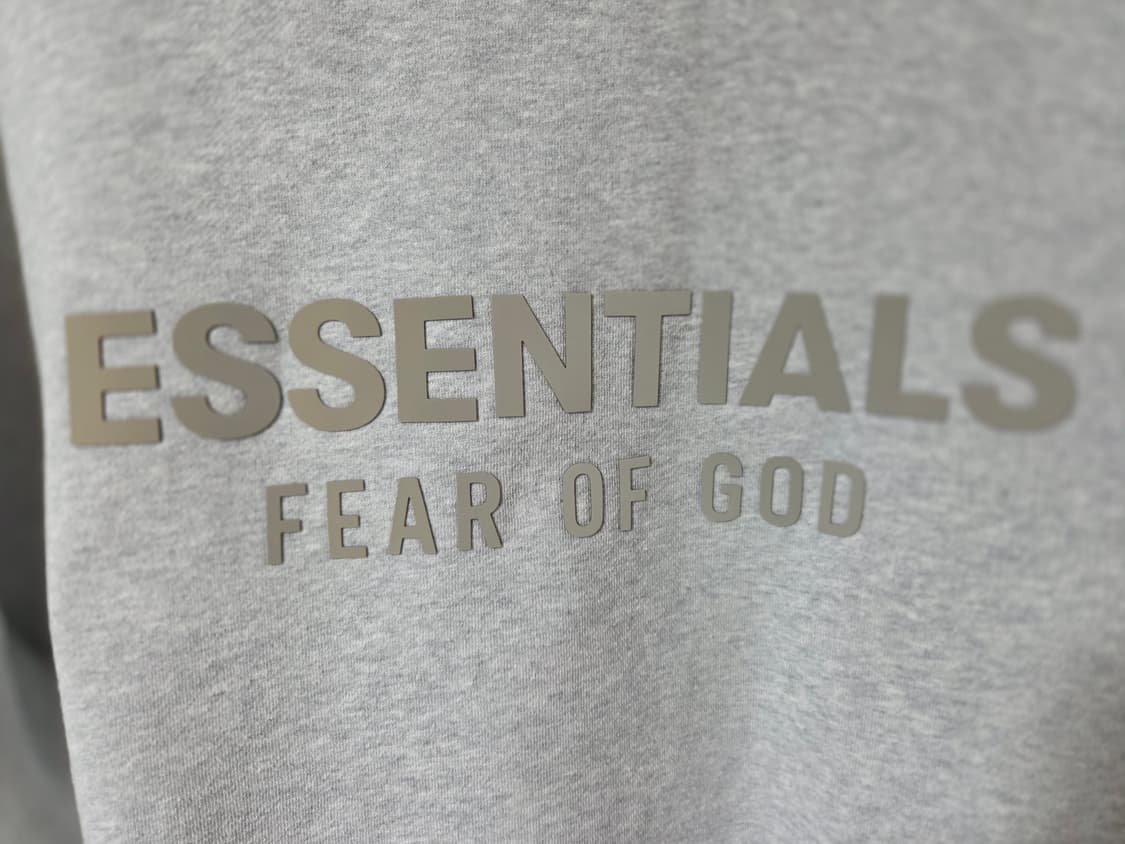 에센셜 롱 슬리브 폴로 라이트 헤더 그레이 24ss 상품이미지4