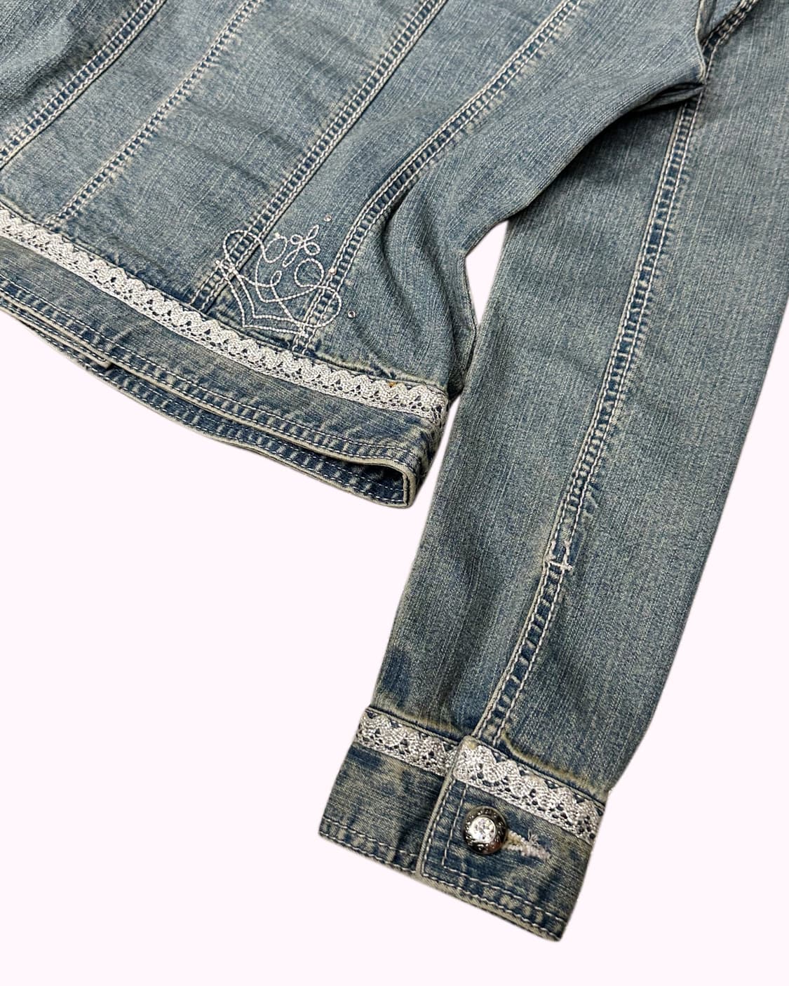 tiara cubic button denim jacket 상품이미지7